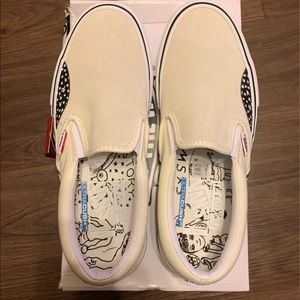 SOLD - No-Comply Vans Slip-Ons
